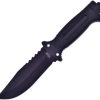 Frost Cutlery Fixed Blade Black Survival - 5.25in