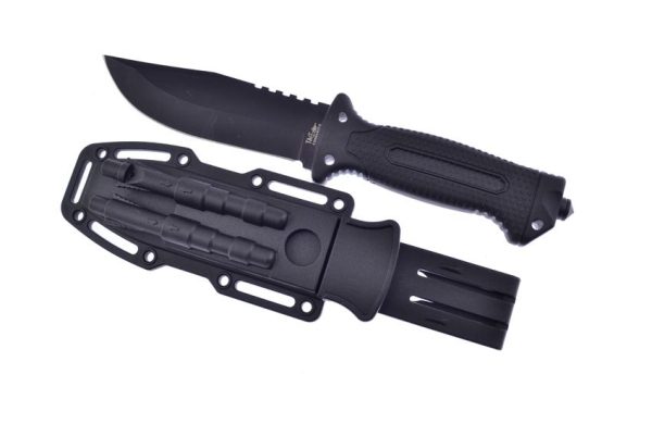 Frost Cutlery Fixed Blade Black Survival - 5.25in