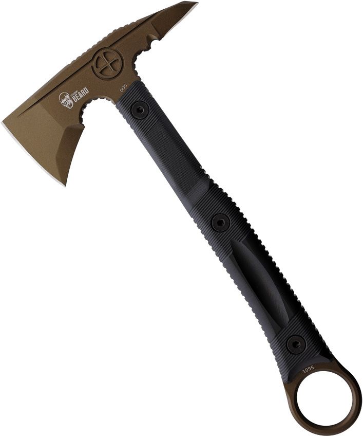 Flagrant Beard Templar Axe Midnight Bronze 12.75" w/ Sheath