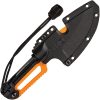 5.11 Tactical EDC Ferro Neck Knife - Orange 420J2