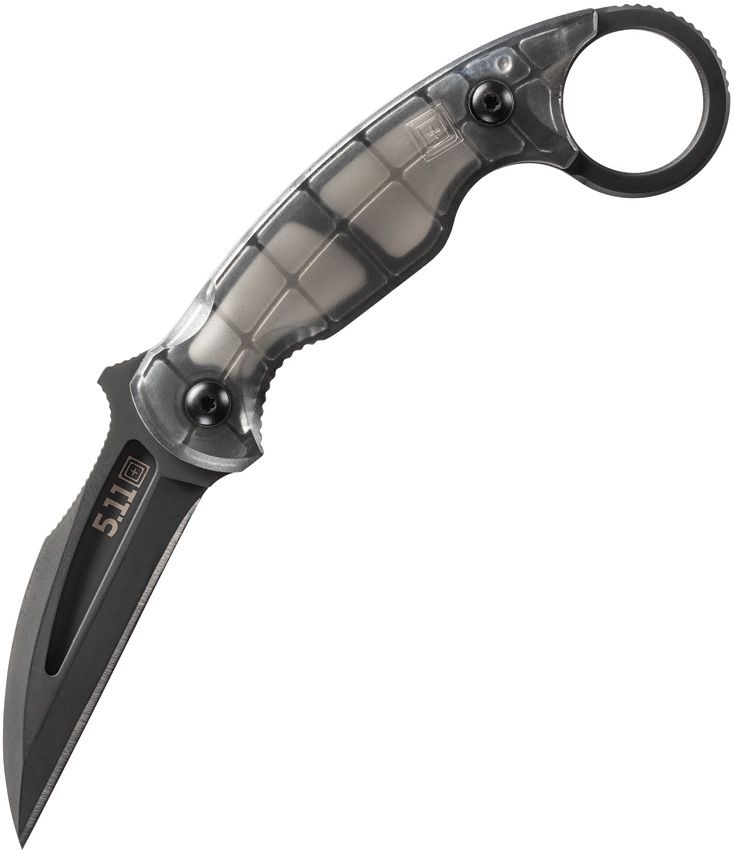 5.11 Tactical Doug Marcaida Talon Fixed Blade Karambit D2 Black