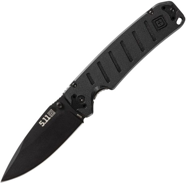 FTL51172.jpg 5.11 Tactical Ryker Framelock - Black D2 Blade