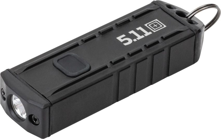 5.11 Tactical Deploy Keychain Flashlight Black Rechargeable USB-C