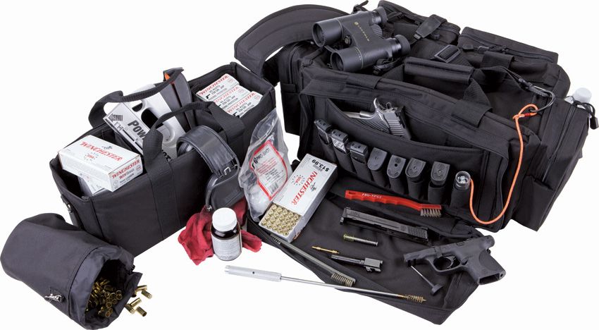 FTL59049.jpg 5.11 Tactical Black 600 Denier Range Bag w/ Ammo Tote