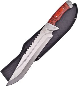 Frost Cutlery Combat Bowie Pakkawood Handle