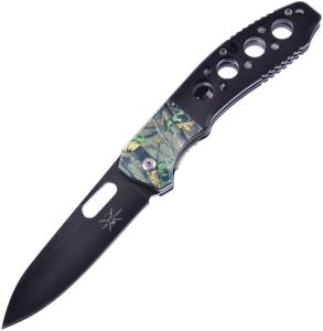 Frost Cutlery Linerlock A/O Camo Drop Point - 3.5 inch