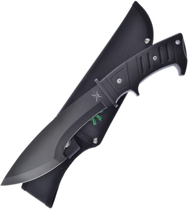 Frost Cutlery Tac Xtreme Bowie Fixed Blade - 7.5 inch Black