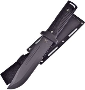 Frost Cutlery Tac Xtreme Fixed Blade Black Serrated