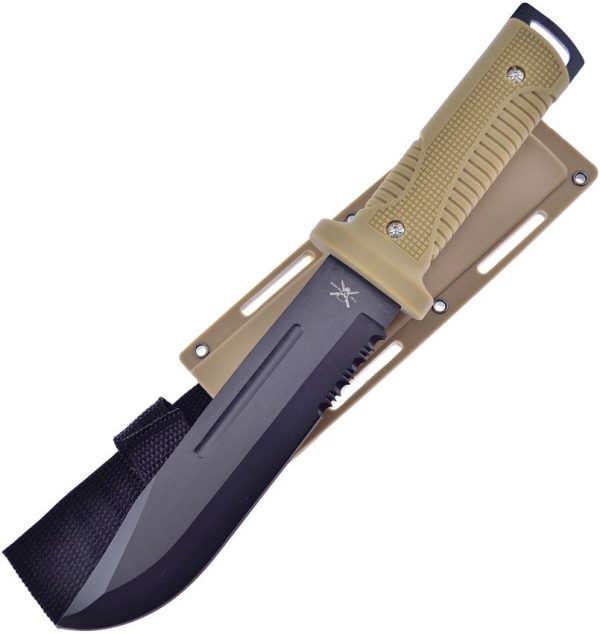 Frost Cutlery Tac Xtreme Fixed Blade Tan Handle