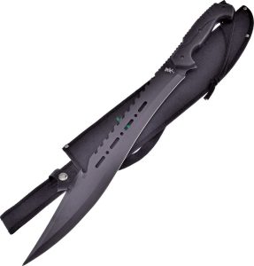 Frost Cutlery Machete 17.5" Black Stainless Fixed Blade Tactical