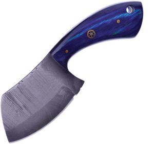 Frost Cutlery Skinner Damascus Pakkawood Fixed Blade Knife