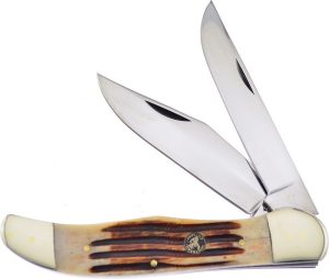 Frost Cutlery Folding Hunter Bone - Clip/Skinner