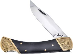 Frost Cutlery Bear Claw Lockback Buffalo Horn