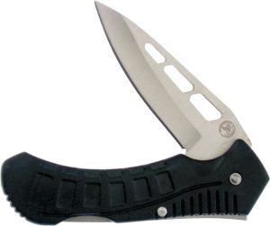Frost Whitetail Gentle Tac Lockback Black Knife
