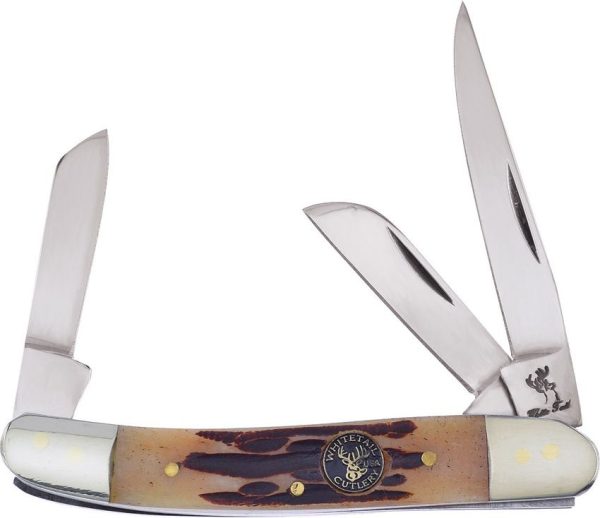 Frost Cutlery Stockman Rocky Mountain Stag Three-Blade