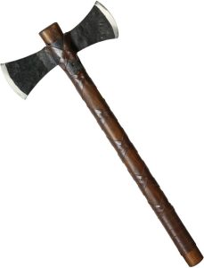 India Made Tomahawk 20.5" Carbon Steel Axe Black Handle