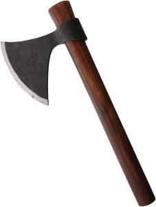 India Made Axe 16" Carbon Steel Wood Handle Camping Tool