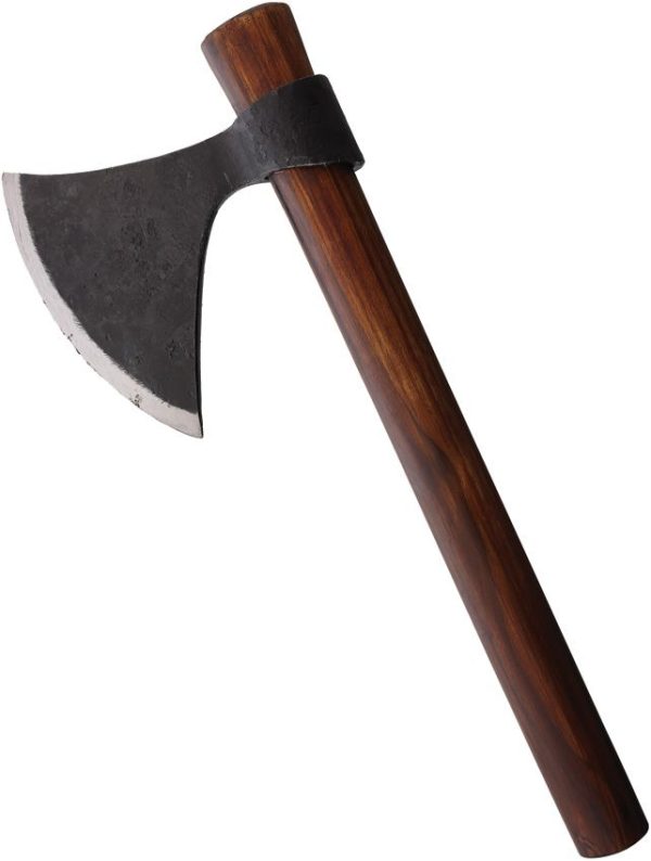 India Made Axe 16" Carbon Steel Wood Handle Camping Tool