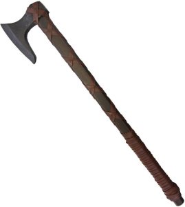 India Made Viking Battle Axe Ragnar 26" Carbon Steel Fixed Blade