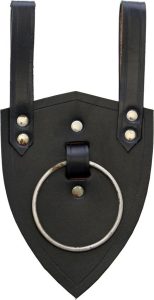 Factory X Axe Frog Black Leather Large Belt Sheath
