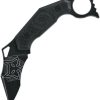 Fox Karambit Fixed Blade N690 Black G10 Kydex Sheath