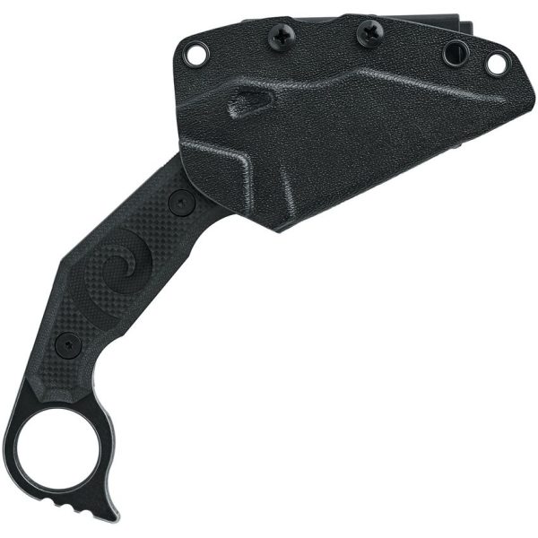 Fox Karambit Fixed Blade N690 Black G10 Kydex Sheath