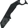 Fox Fixed Blade N690 Stainless Black G10 Kydex Sheath
