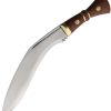 India Made Khukri Machete 13.25" Satin Blade Fixed Blade Knife