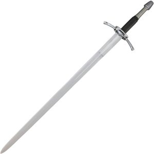 India Made Sword 37" Carbon Steel Blade Fixed Blade 48" Overall