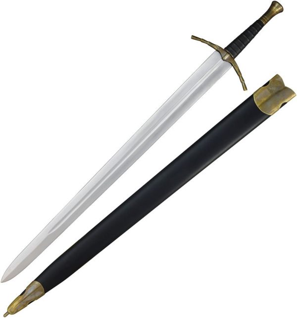 FXSN640_add_02.jpg India Made Sword 32" Carbon Steel Blade Fixed Blade 41" Overall