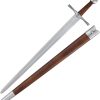 India Made Sword 29.5" Carbon Steel Blade Fixed Blade