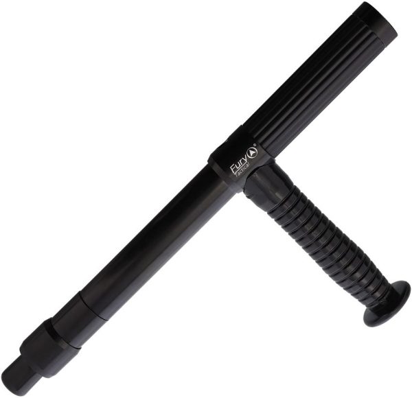 Fury Tactical Baton 21in Positive Lock System Black