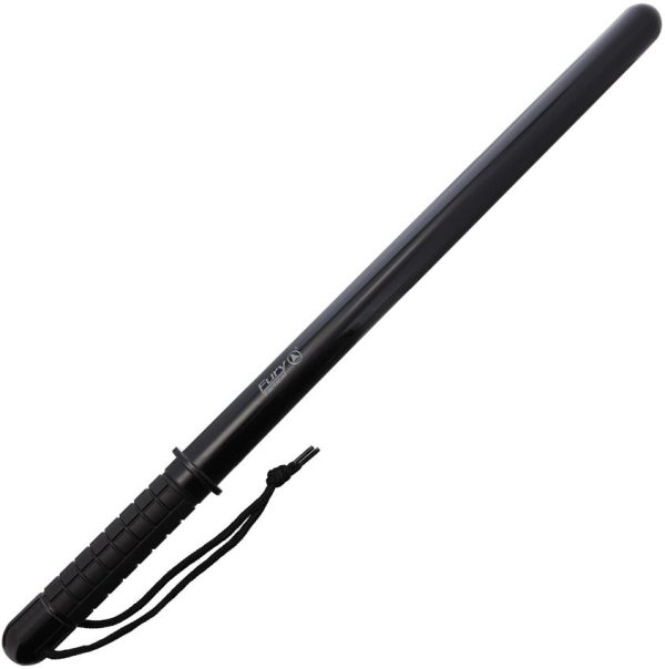 Fury Straight Baton 24.25in Polycarbonate Black