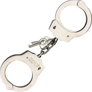 Fury Tactical Handcuffs Nickel Plated Steel