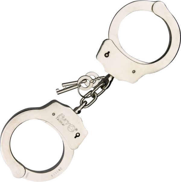 Fury Tactical Handcuffs Nickel Plated Steel