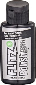 Flitz Liquid Polish 1.7oz Metal Cleaner Flip-Top
