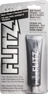 Flitz Paste Polish 1.76oz Anti-Tarnish Formula