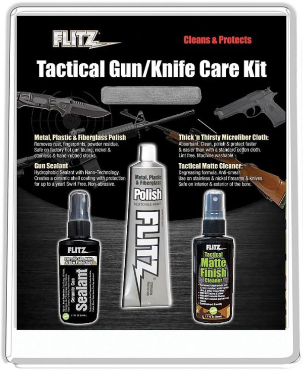 FZ41502.jpg Flitz Tactical Gun Knife Care Kit Matte Finish