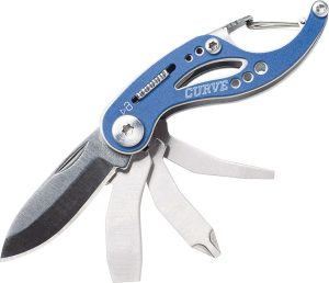 Gerber Curve Mini Tool Blue Aluminum 7-Function