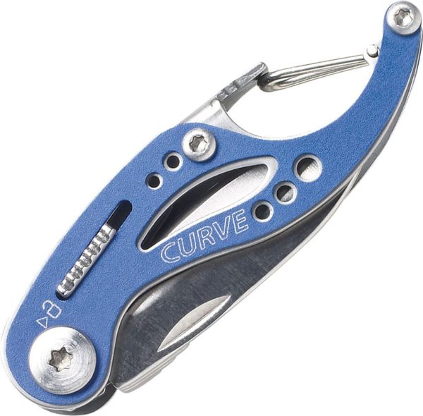 Gerber Curve Mini Tool Blue Aluminum 7-Function