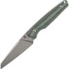 Tenable Parr Fixed Blade 14C28N Green Micarta Kydex Sheath