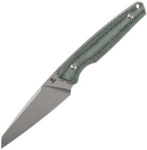 Tenable Parr Fixed Blade 14C28N Green Micarta Kydex Sheath