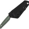 Tenable Parr Fixed Blade 14C28N Green Micarta Kydex Sheath