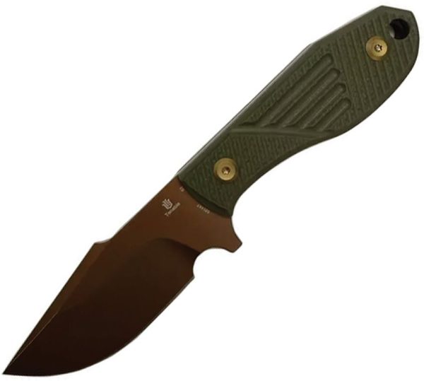 Tenable Tiny Dancer Fixed Blade - Olive G10