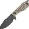 Tenable Tiny Dancer Fixed Blade - Sand G10
