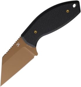 Kansept Siafu Fixed Blade Black Micarta Rose Gold D2