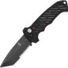 Gerber Auto 06 Button Lock Black CPM S30V Tanto