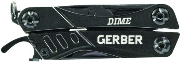 Gerber Dime Micro Multi-Tool Black Keyring