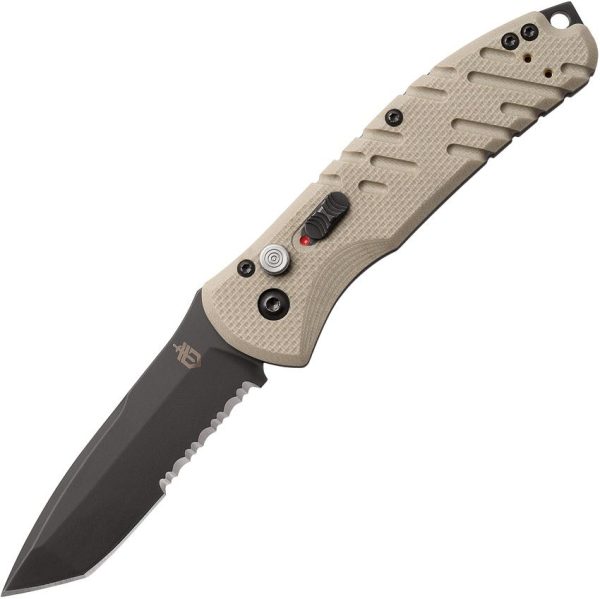 G0717.jpg Gerber Auto Propel Downrange S30V - Desert Tan