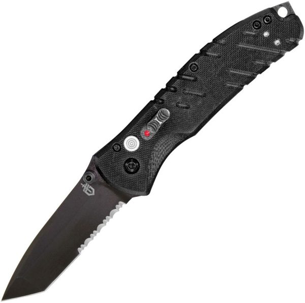 Gerber Propel Button Lock A/O - Black G10